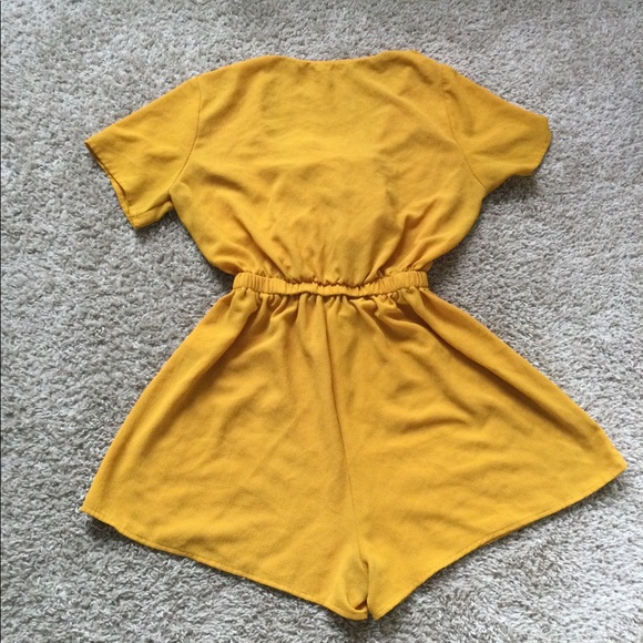 Mustard Romper - Picture 7 of 13